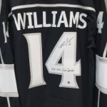 Justin Williams Autographed Jersey (1 Available)