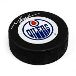 Mark Messier Edmonton Oilers Autographed Hockey Puck (1 Available) 